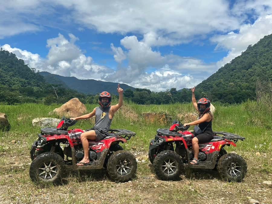 Chiang Mai ATV & White Water Rafting & Trekking to Waterfall - The two-hour hike to the waterfall