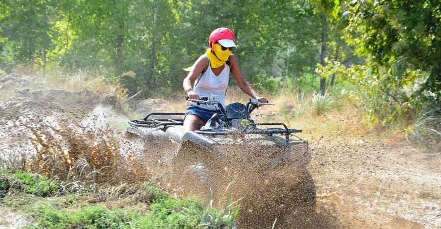 City of Side: Guided Quad Bike Riding Experience - Learning the quad before the trail