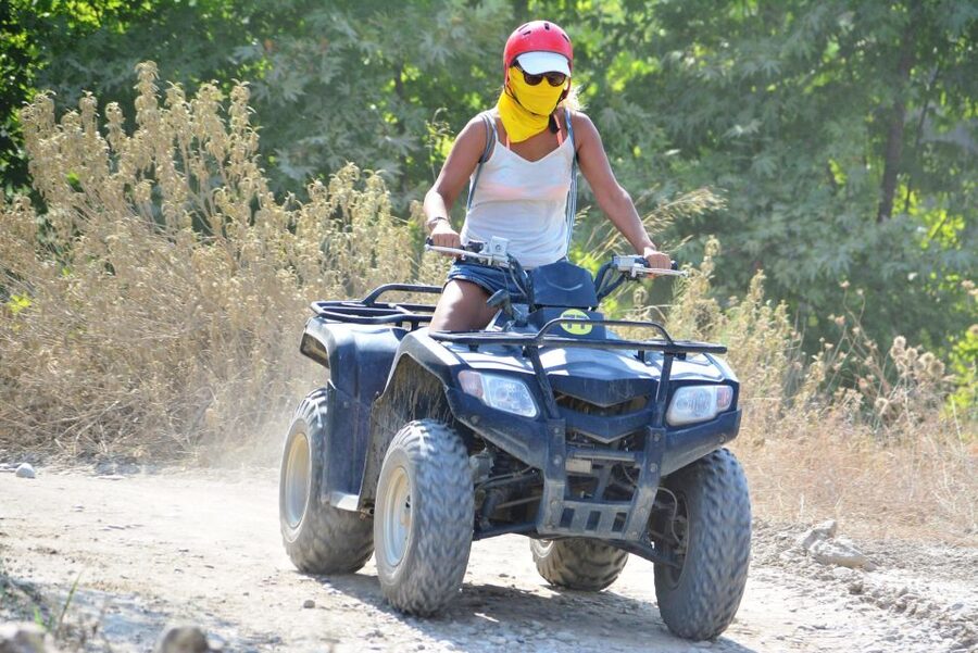 City of Side: Guided Quad Bike Riding Experience - The 15-kilometre ride near the Taurus Mountains