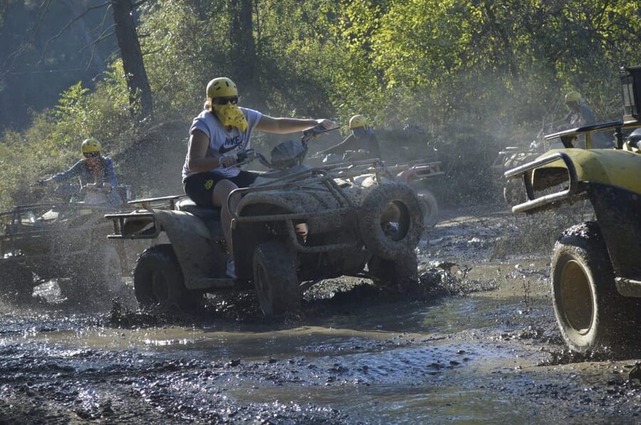 City of Side: Quad Bike Safari in the Taurus Mountains - Getting comfortable on a 250cc quad