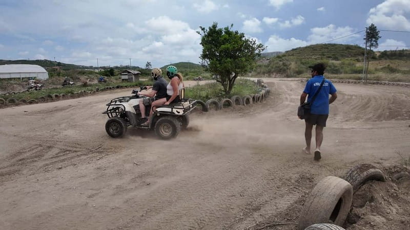 City of Side: Quad Safari Off-road with Transfer - Learning the ATV before the rough ground