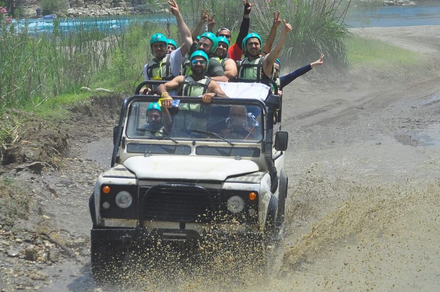 City of Side: Rafting, Zipline, Jeep, Buggy and Quad Combo - Who will enjoy this most