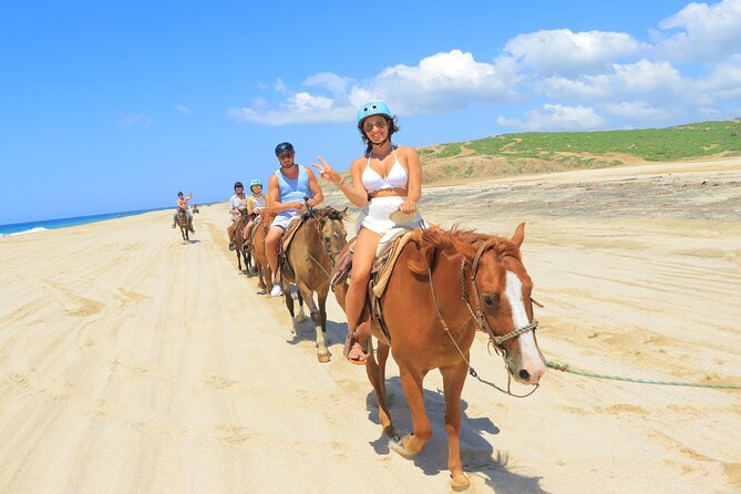 Combo 4X4 Automatic ATV & Horseback Riding in Cabo - Who will enjoy this most