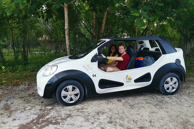Cozumel Adventure Private Jeep or Buggy Excursion + Lunch&Snorkel - A green mojito at Welcome to Miami