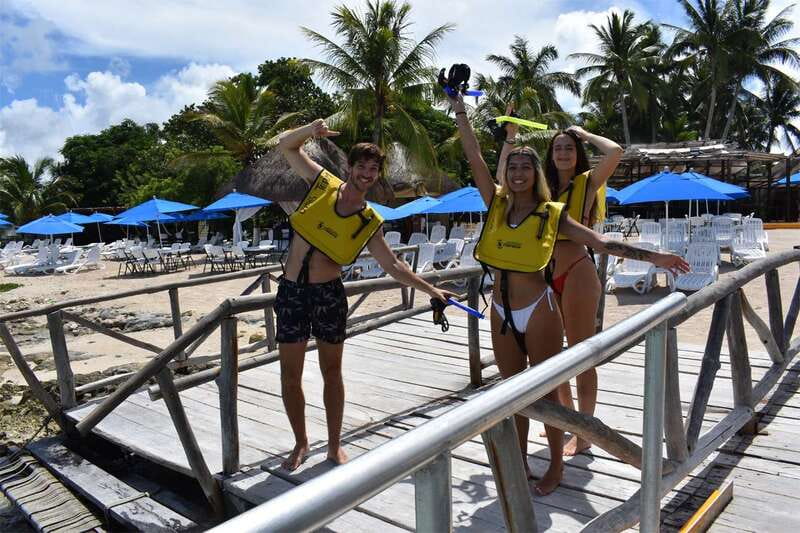 Cozumel: ATV Ride to Jade Cavern, Beach Club Access & Lunch - Playa Uvas provides the cool-down