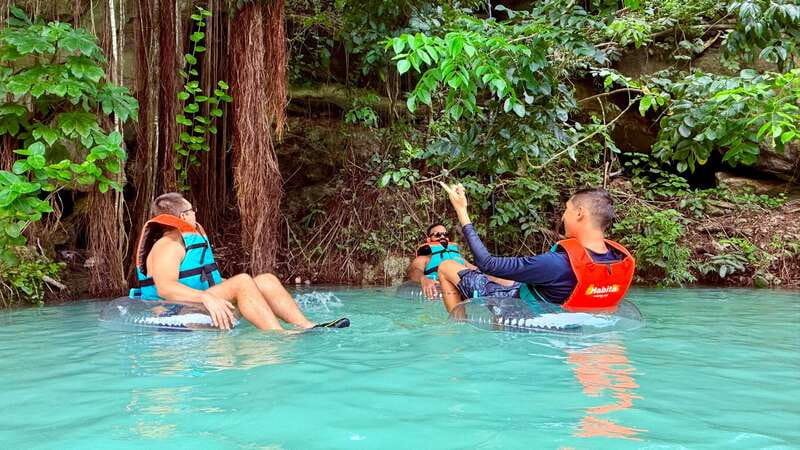 Cozumel: ATV Seashore Adventure & Mayan Cenote Experience - Cooling off at the natural cenote