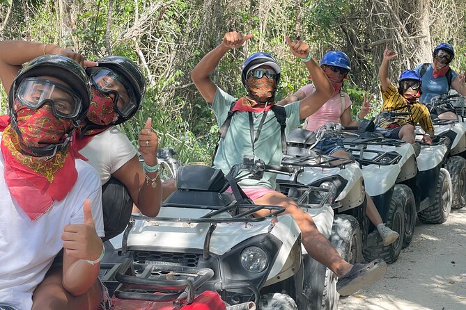 Cozumel ATVs, El Cedral Ruins, Cenote Jade, and Tequila - Riding from Royal Village to El Cedral