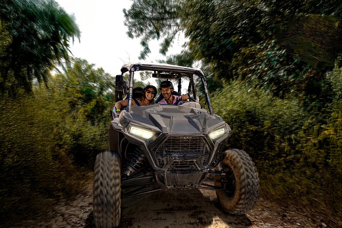 Cozumel: Buggy Off-Road Tour, KUZÁ Beach Park, Buffet & Open Bar - The RZR ride through Cozumel’s back roads