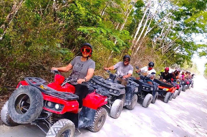 Cozumel Family Adventure with Double Jungle ATV Ride - Booking timing and cancellation terms
