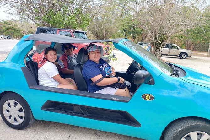 Cozumel In Buggy With Beach Time - Playa Chen Rio is a short coastal pause