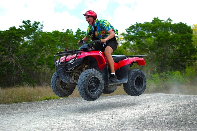 Cozumel Jungle ATV Adventure and Unlimited Beach Break - Single ATV or shared ride?