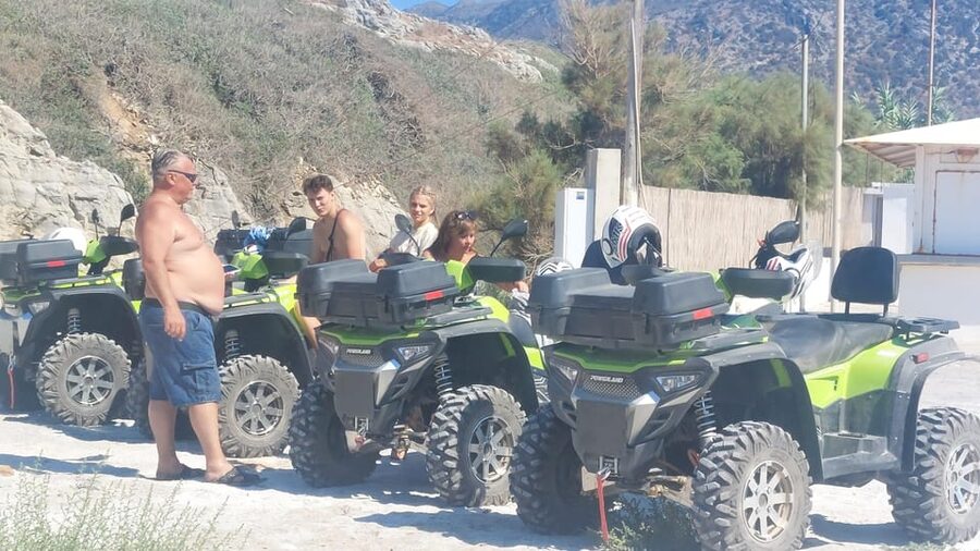 CRETE :MALIA HERSSONISOS QUADS ECOTOUR ADVENTURE - HIGH PERF - Why the electric ATV makes a difference in Crete