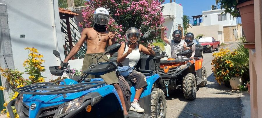 Crete: Off-Road Quad Safari with Lunch/Dinner - The final off-road run and meal in Malia