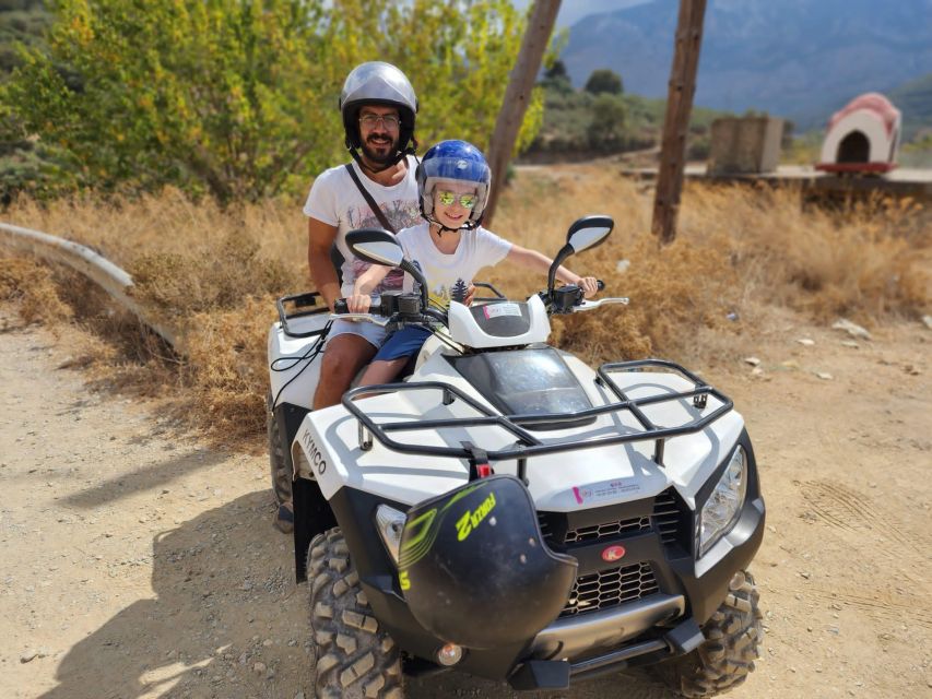 Crete: Quad Off-Road Tour to Villages with Hotel Transfers - Starting in Malia: Briefing, Helmets, and First Ride