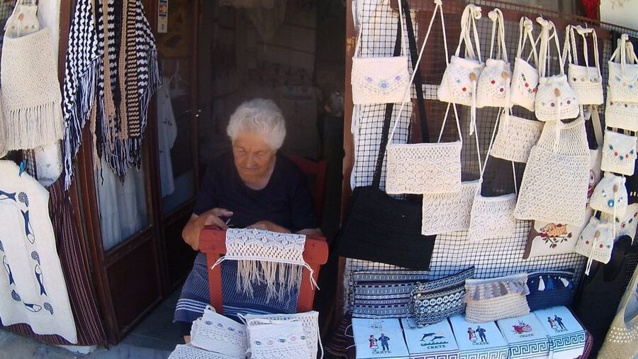 Crete: Quad Safari, Olive Mill with Tasting & Ghost Village - Walking through Achlada’s abandoned village