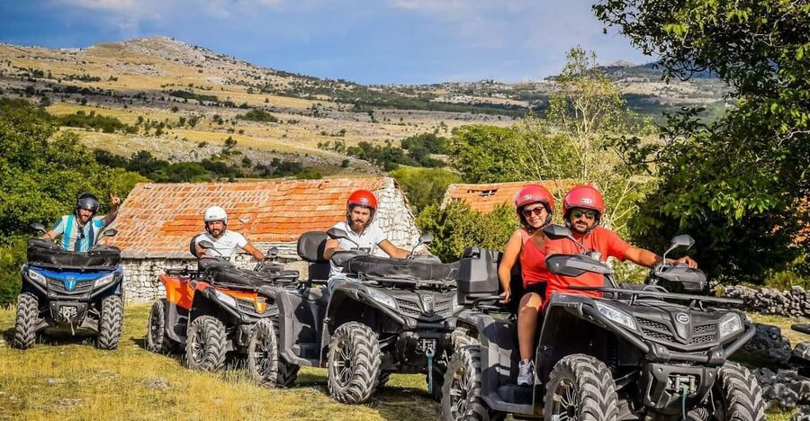 Crete: Quad Safari with Lunch and Swimming in Malia - Neapolis for a drink and a closer look