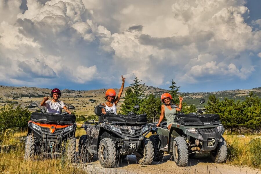 Crete: Quad Safari with Lunch and Swimming in Malia - A traditional tavern lunch in Sisi