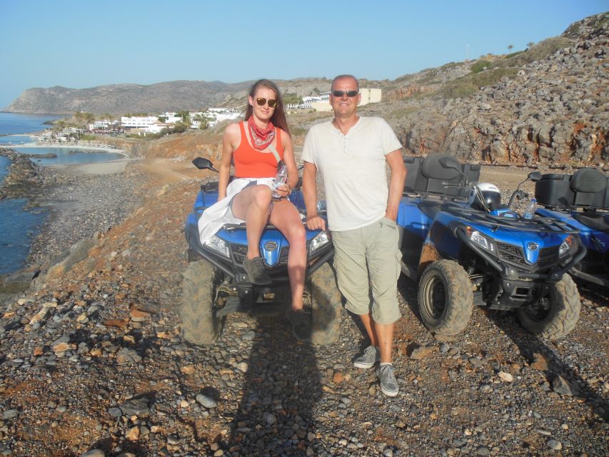 Crete: Quad Safari with Monastery, Malia Palace and Lunch - Leaving Malia behind on four wheels