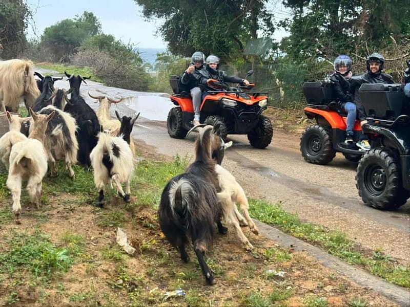 Crete: Quad Safari with Traditional Hidden Villages & Nature - The first ride: rocky tracks and wide views