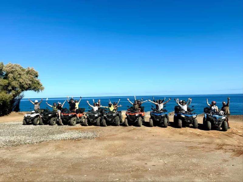 Crete: Quad Safari with Traditional Hidden Villages & Nature - Riding out from Fodele toward Achlada