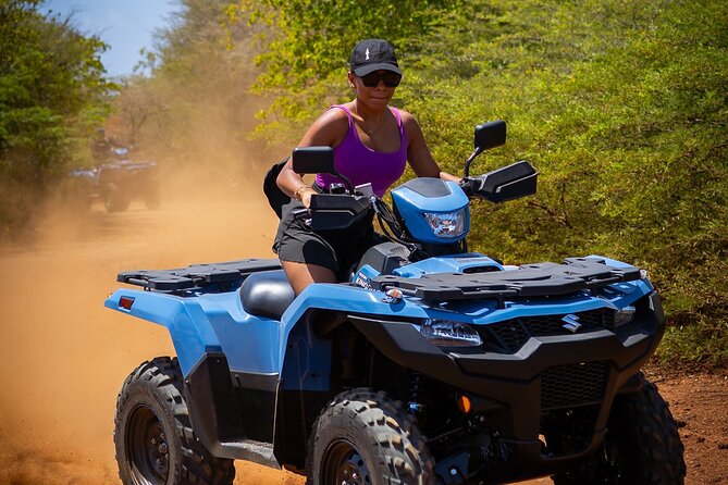 Curaçao ATV Westpoint beach hopping & off-road adventure - Boka Tabla, where the coast turns dramatic