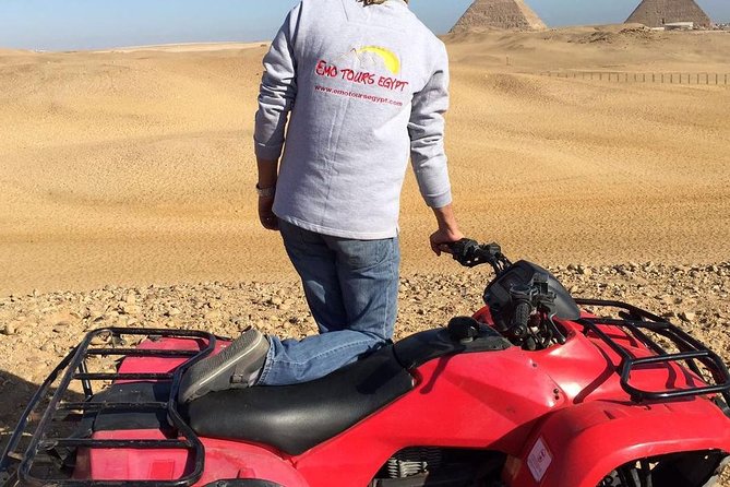 Custom Tour to Giza Pyramids and Desert ATV - The ATV hour across the Sahara