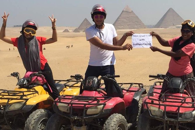 Custom Tour to Giza Pyramids and Desert ATV - Timing, heat, and the pace of the morning