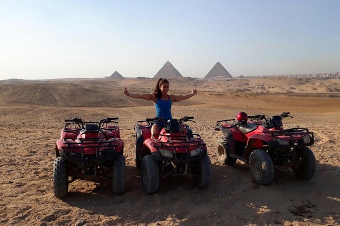 Custom Tour to Giza Pyramids and Desert ATV - The Sphinx and the temples around it