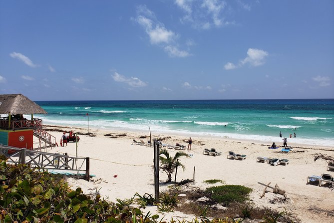 Customizable Private Buggy Tour in Cozumel with Lunch and Snorkel - El Mirador, handmade goods, and the sea view