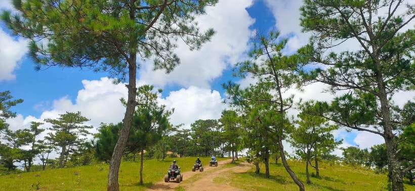 Dalat: 1- or 2-Hour Sightseeing ATV Adventure - Getting Comfortable on the Automatic ATV