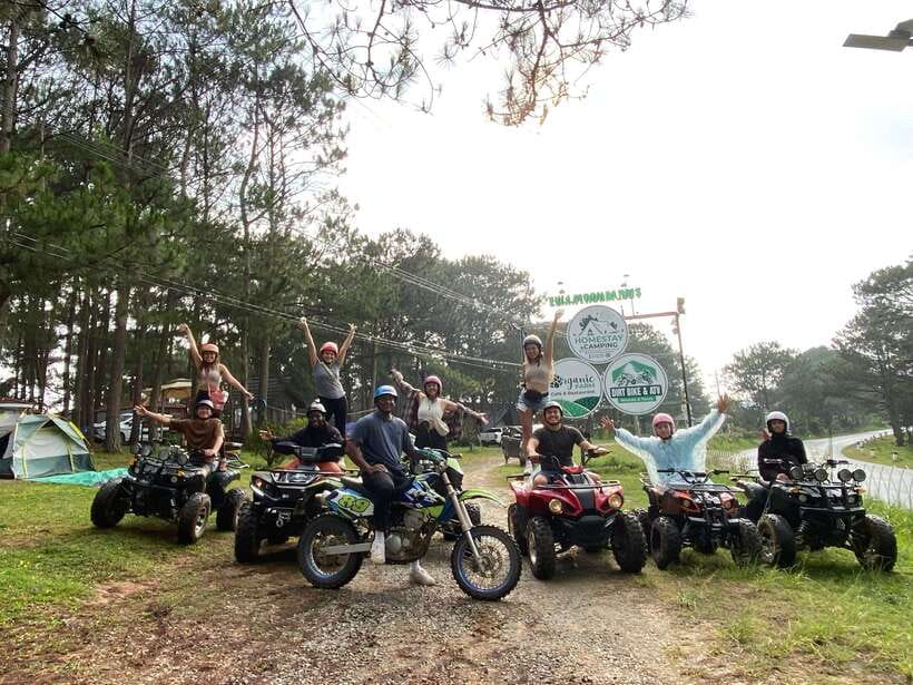 Dalat: 1- or 2-Hour Sightseeing ATV Adventure - Small Groups Make the Ride More Personal