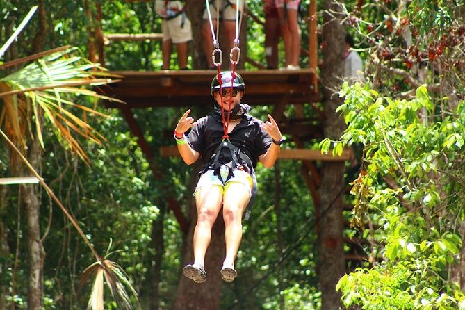 Day Tour with ATV, Zipline and Cenote Adventure from Cancun - The cenote is the real highlight