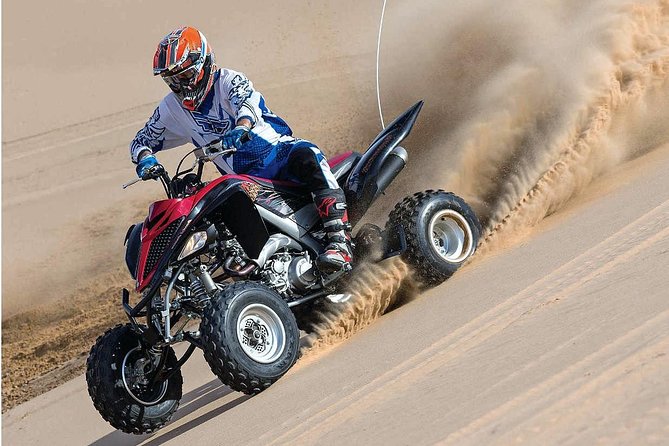 Desert Combo safari, Camel ride, Quad Bike and Dune Bashing(ALL INCLUSIVE) - A busy half-day in the Mesaieed desert
