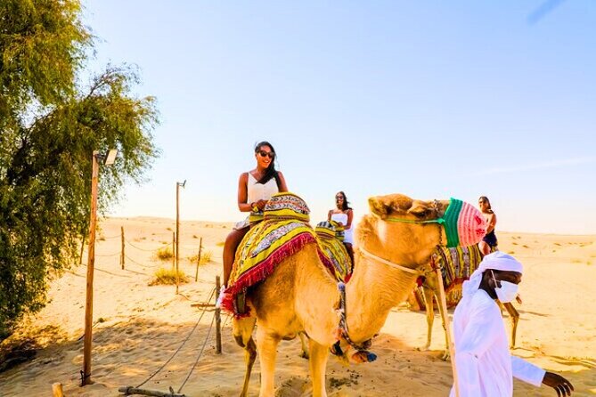 Desert Safari Dubai 30 Mins Quad Bike, Sand Board, Camel Ride BBQ - Camel riding and sandboarding: keep expectations modest