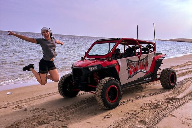 Desert Safari Dune Bashing Camel Ride Sand Surfing Atv or Buggy - Leaving Doha for the southern desert