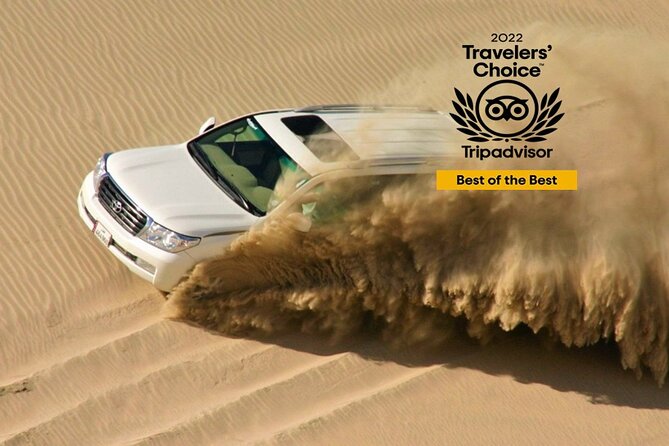 Desert safari, Dune bashing, sandboarding, camel, ATV Option - Optional Quad Biking on a Track