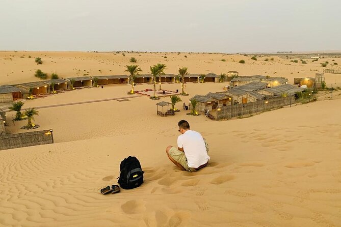 Desert Safari Experience with Dune Bashing and Dinner in Dubai - Camel riding, sandboarding, henna, and shisha