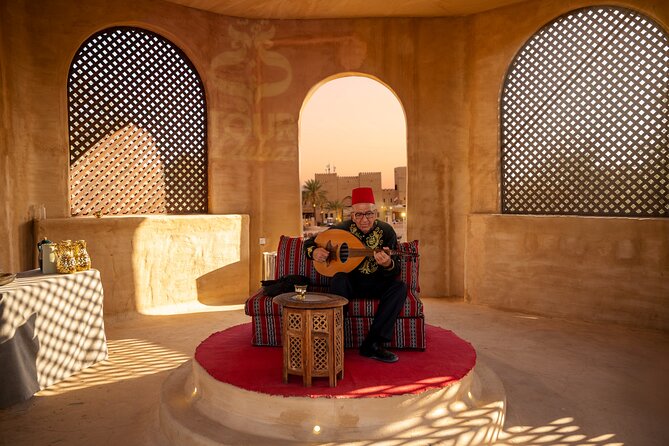 Desert Safari: Luxury Fortress Dinner, Camel Ride & Dune Bashing - Camel rides, horses, falcons and henna