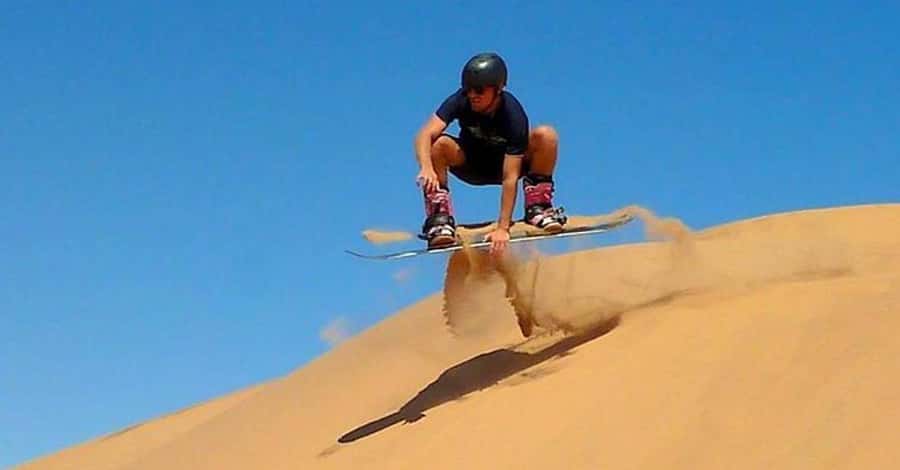 Desert Safari - Private 4WD car - Dune bashing gives the safari its pulse