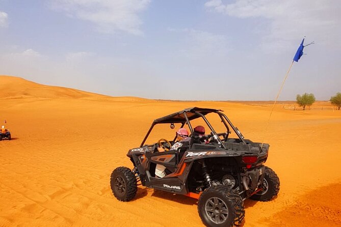 Desert Safari With BBQ Dinner, Quad Bike & Camel Ride from Dubai - A carpeted camp with dinner and entertainment