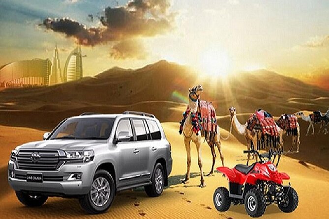 Desert Safari With BBQ Dinner, Quad Ride And And Sand-boarding - A 30-minute quad ride in Lahbab