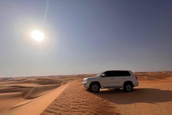 Desert Safari with Dune Bashing and Camel Ride plus Sand Boarding - From Abu Dhabi to the Al Khatim dunes