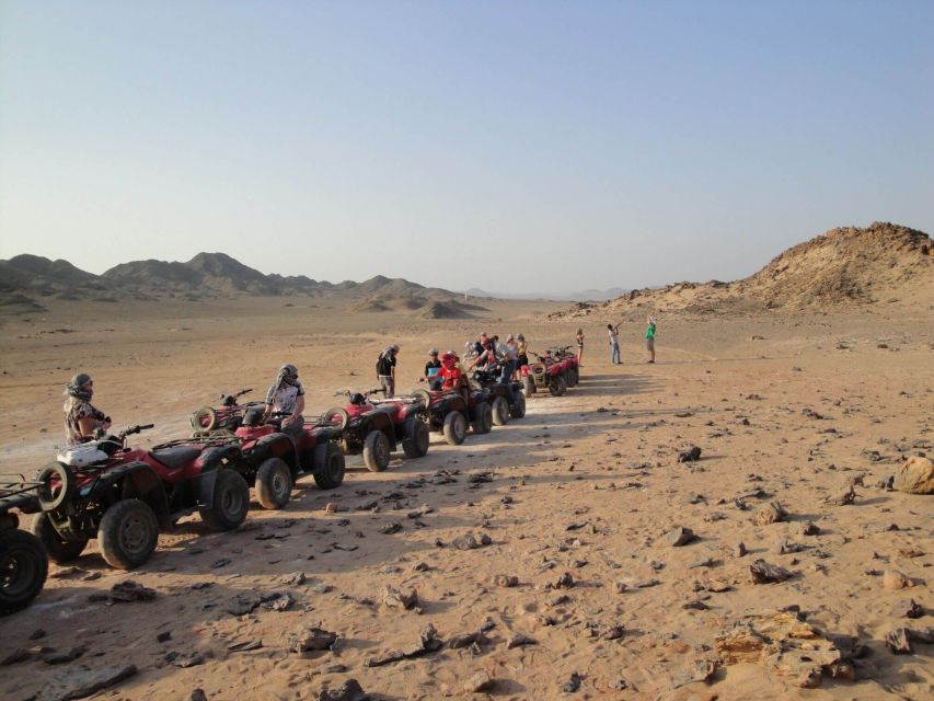 Desert Sunset Quad Bike ATV for 50Km, Oriental Show, Dinner, - Sunset from the mountain valley