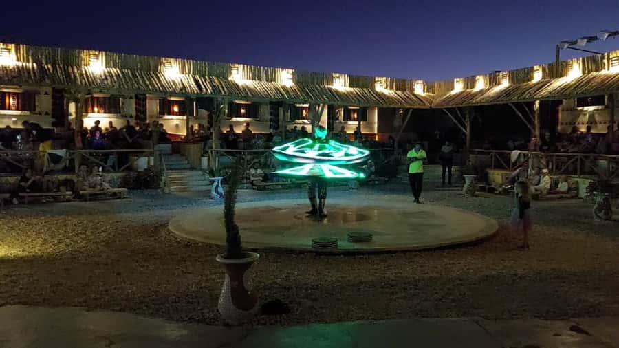 Desert Sunset Quad Bike ATV for 50Km, Oriental Show, Dinner, - Belly dancing, fire, and traditional entertainment