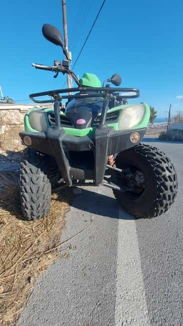 Discover Santorini on Quadbike Available with pick up! - A self-guided route with room to change plans