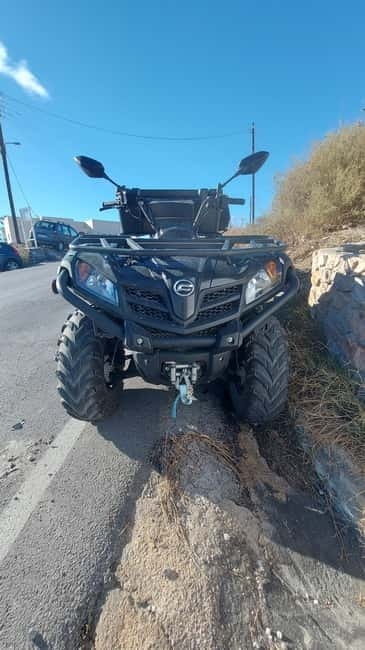 Discover Santorini on Quadbike Available with pick up! - What the price includes, and what it does not