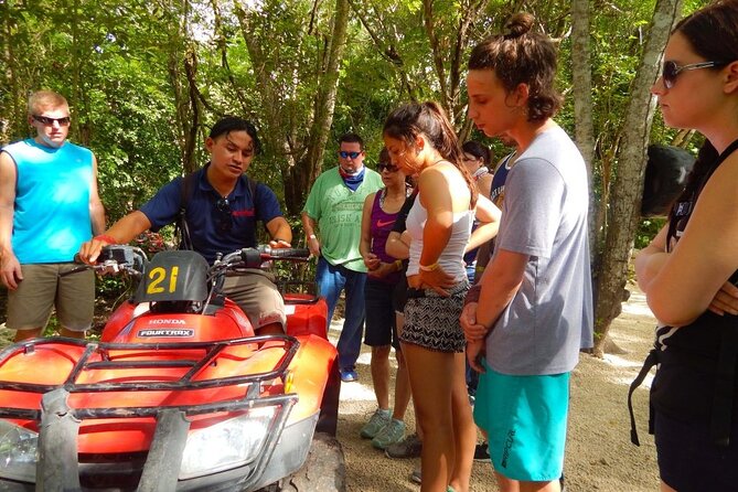 Discover the El Cedral town on ATVs: extreme adventure in Cozumel - Jade Cenote brings a cool change of pace