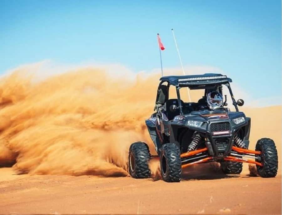 Doha Adventure Quad Bike Safari, Camel Ride & Refreshments - Tea, coffee, and a quiet desert pause