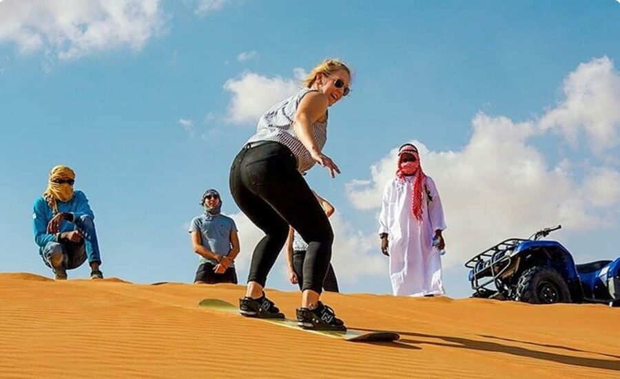 Doha: ATV, Quad or Buggy, Dune Bashing, Camel & Sandboarding - From Doha to the Inland Sea desert