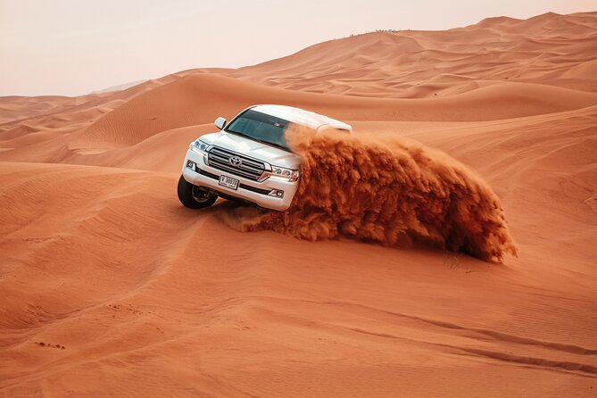 Doha Desert Adventure, Sandboarding, Dune Bashing,Inland Sea Tour - The ride to Sealine’s sand dunes